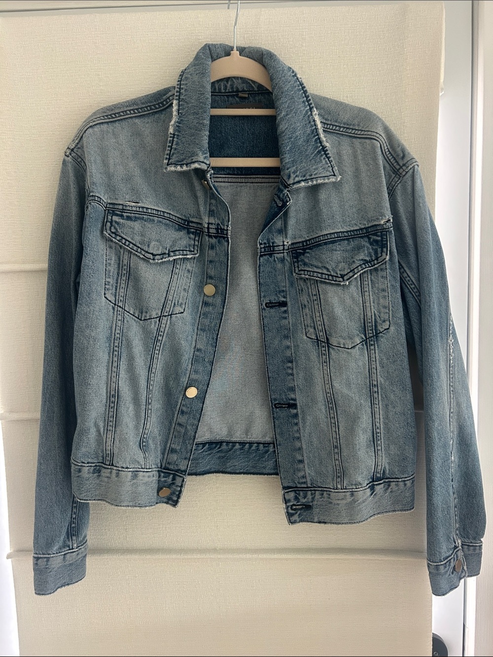DL1961 Light Blue Denim Trucker Jacket